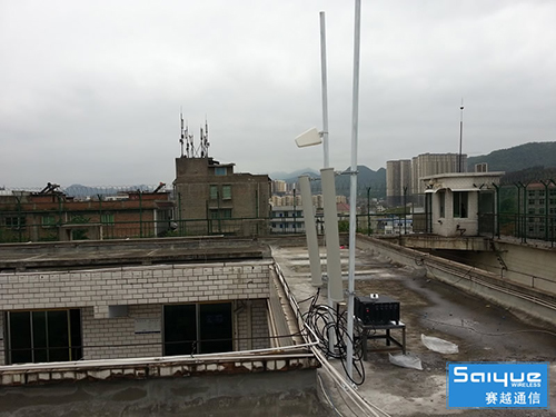  黄陂某看守所大功率手机信号屏蔽器（白噪声）案例